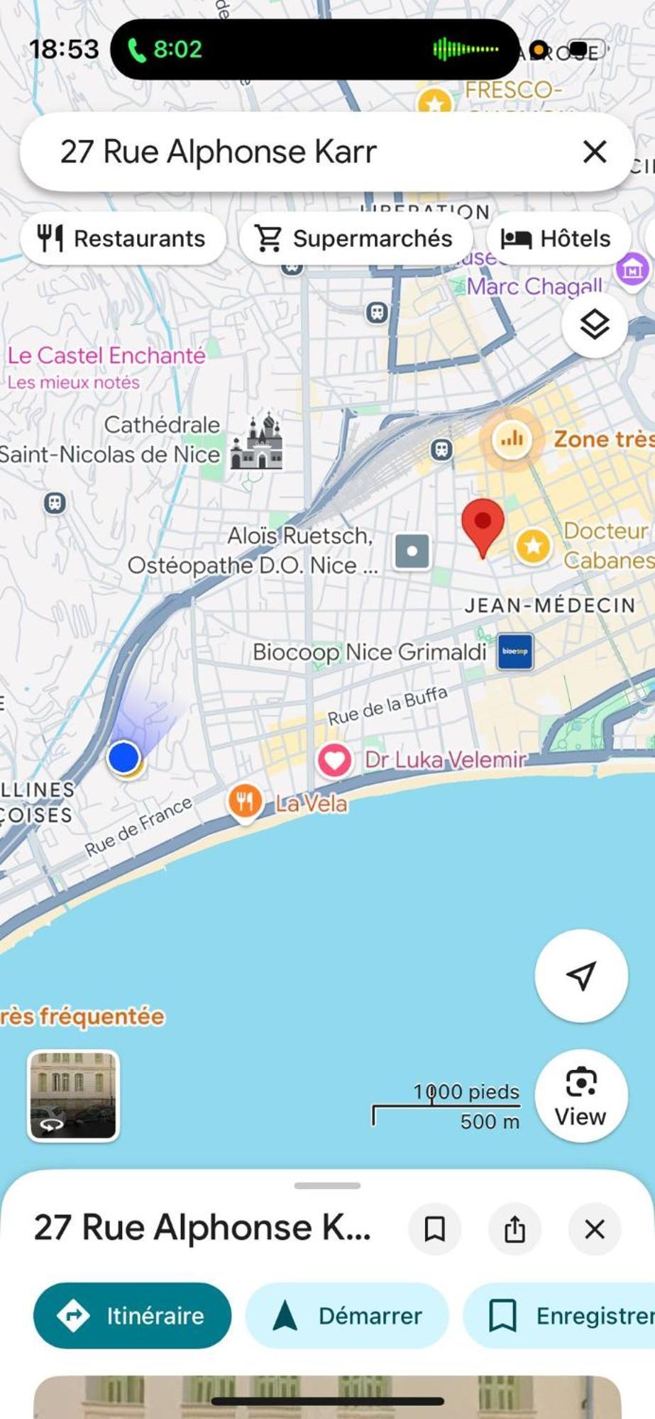 Beautiful Carre D'or Apartment Nice