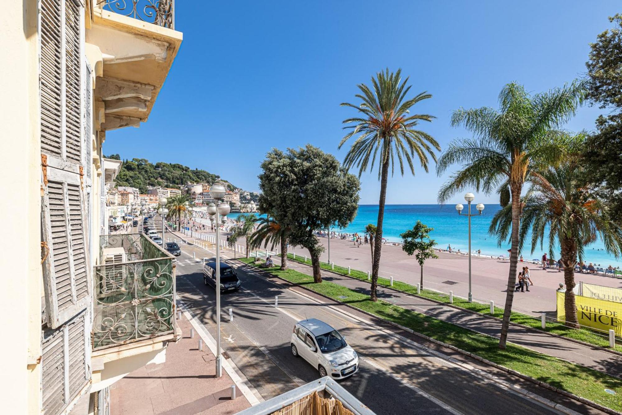 Apartment My Casa - Etats Unis 892 - Spacious Flat On Sea Front W Ac Nice