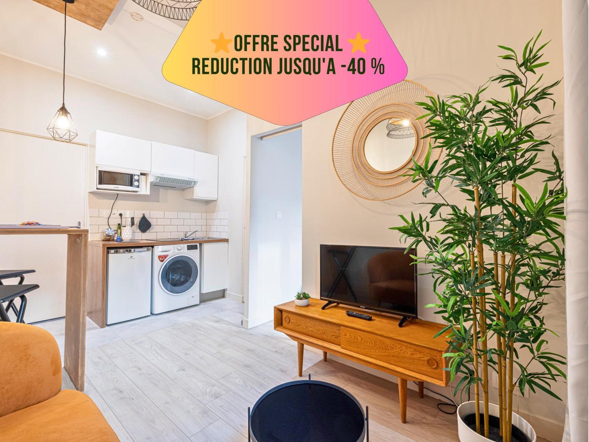 Le Petit Jean- Pres Gare Et Tram - Supermarches - Wifi - Apartment Nice