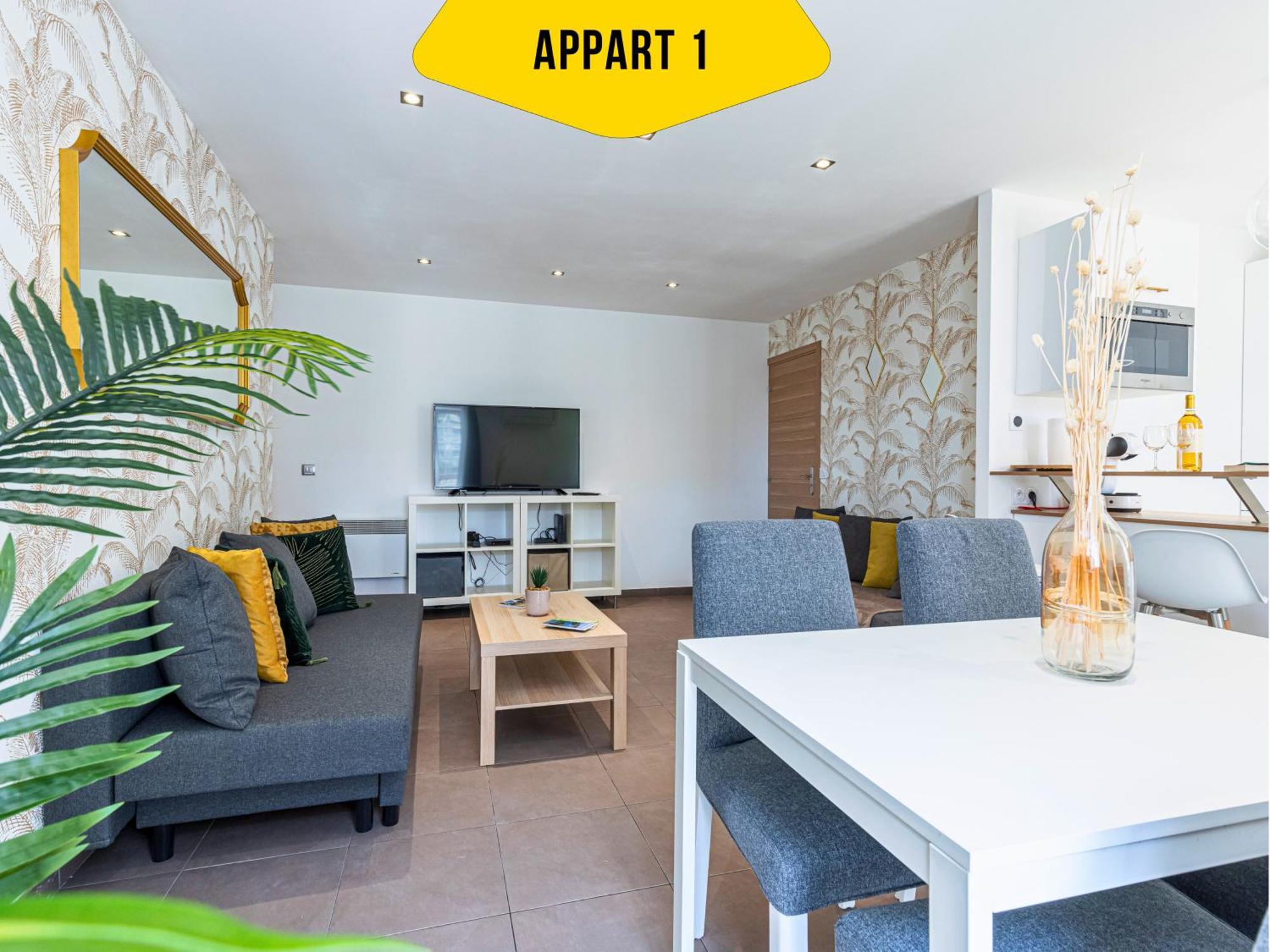Casa Reine Jeanne- Ideal Groups & Family -central Near Train Station - Parking - New&confort-ac * Nice