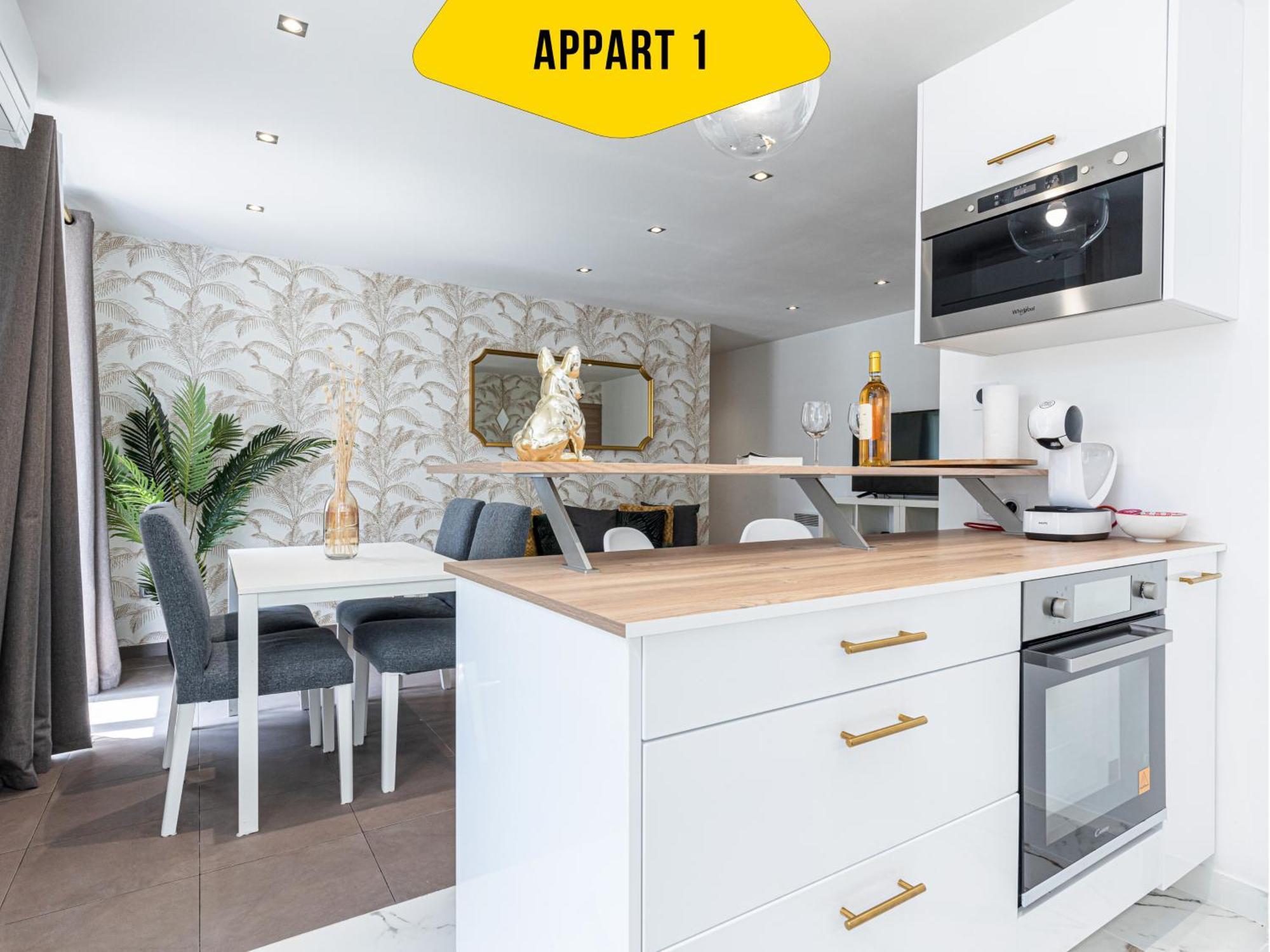 Casa Reine Jeanne- Ideal Groups & Family -central Near Train Station - Parking - New&confort-ac * Nice