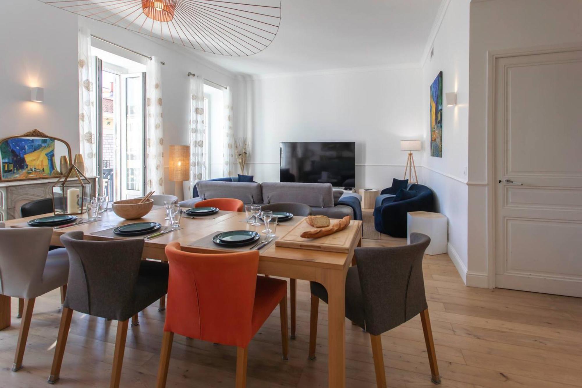 #17 Staywiz Us -suite Gioffredo 3 Chbres Air Conditioning 5mins Vieux Niceport * Nice