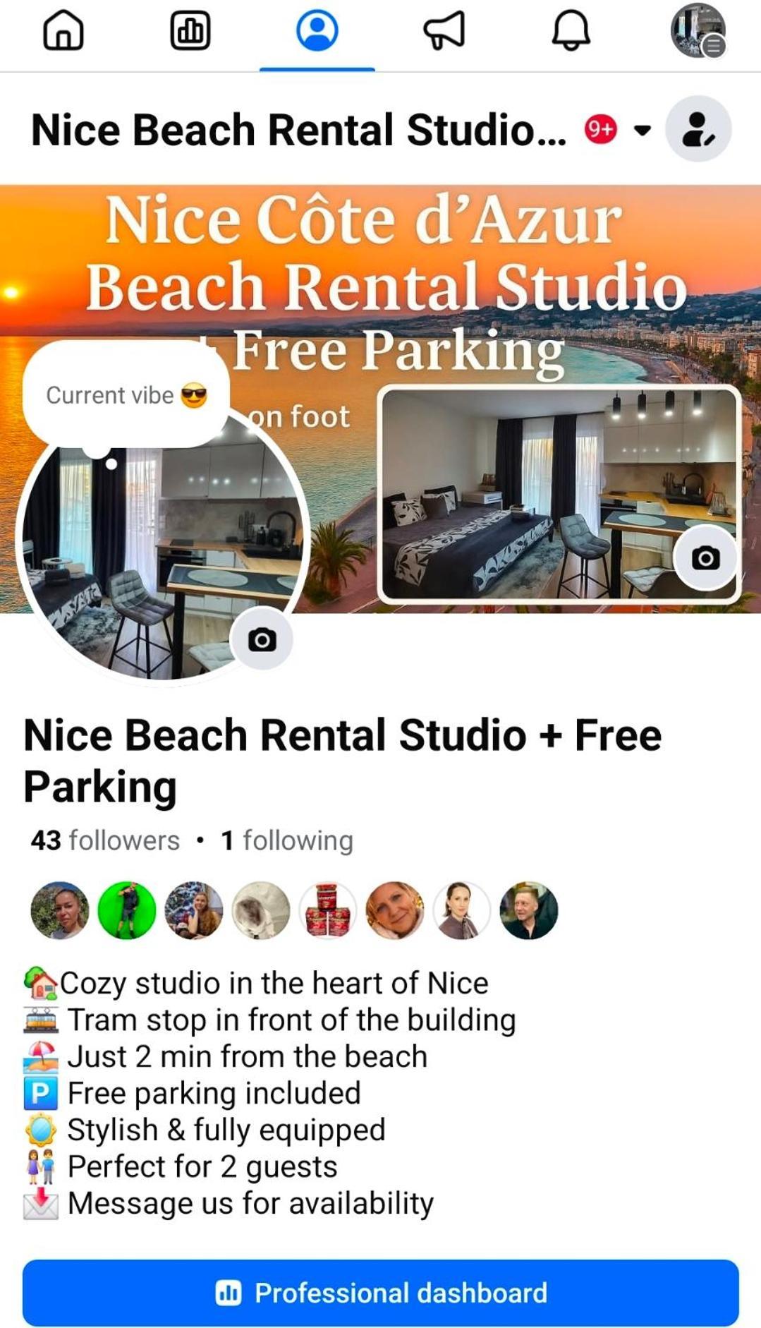 Lovely 1 Bedroom Vacation With Free Parking. Apartment Nice
