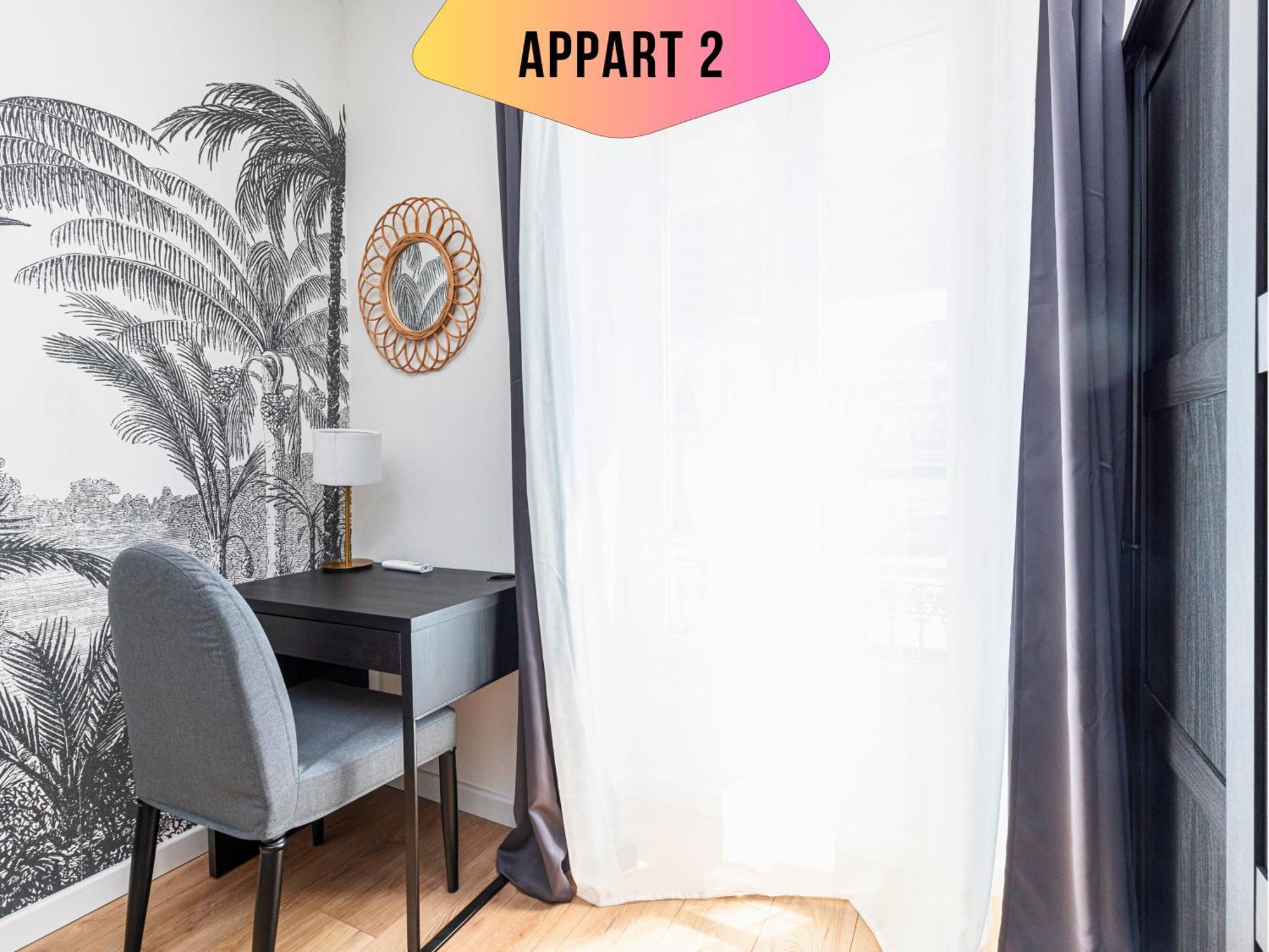 Casa Reine Jeanne- Ideal Groups & Family -central Near Train Station - Parking - New&confort-ac Apartment *