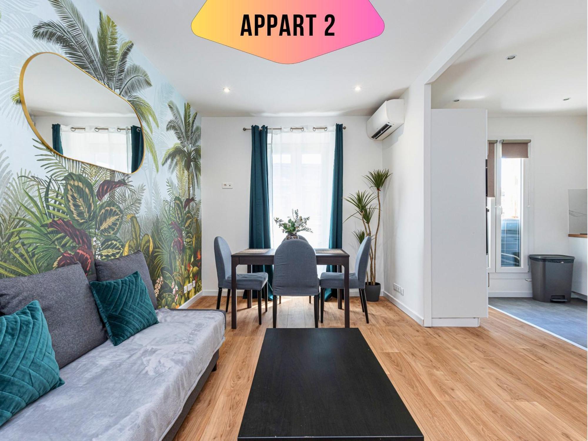 Apartment Casa Reine Jeanne- Ideal Groups & Family -central Near Train Station - Parking - New&confort-ac Nice