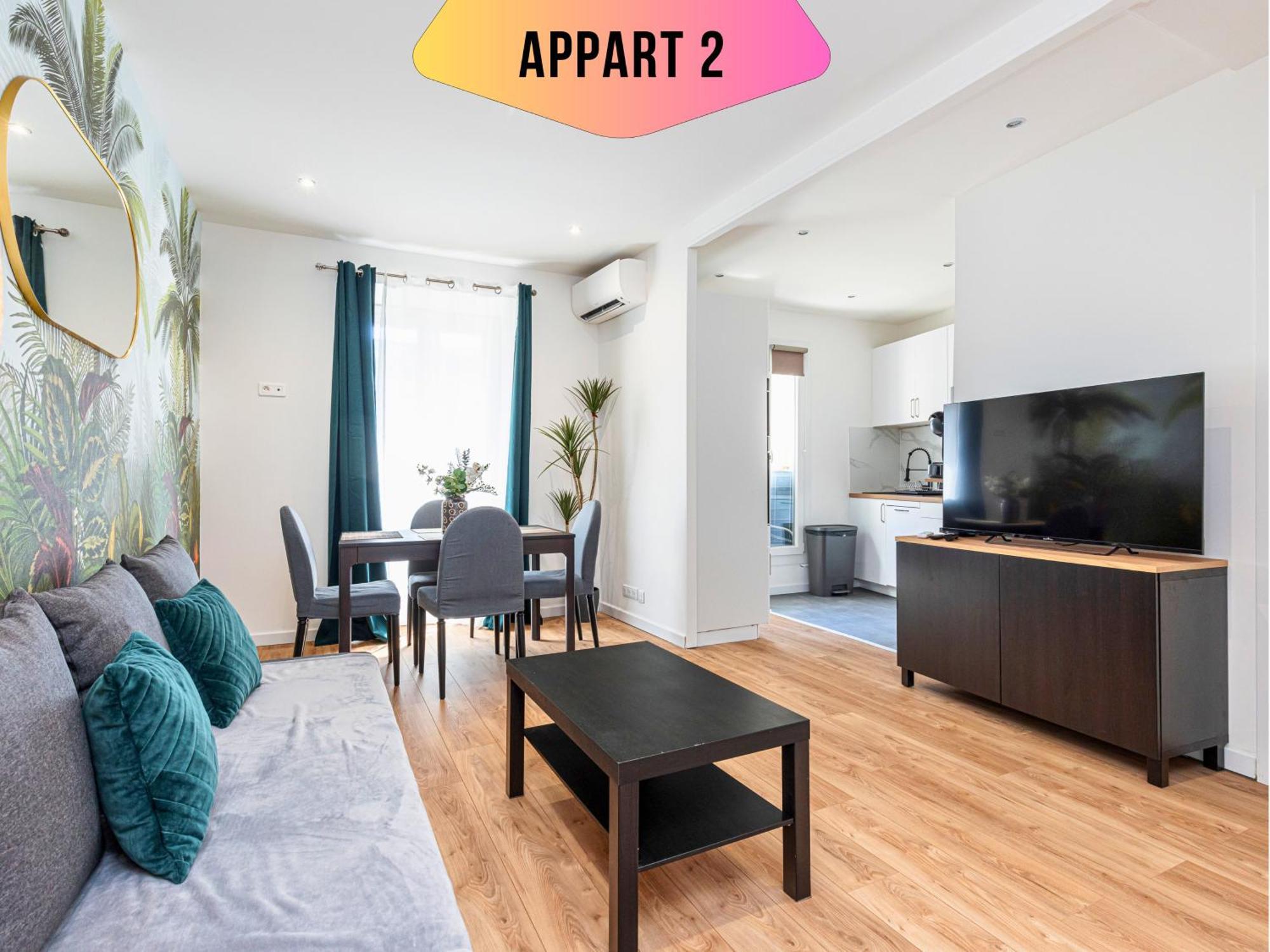 Apartment Casa Reine Jeanne- Ideal Groups & Family -central Near Train Station - Parking - New&confort-ac