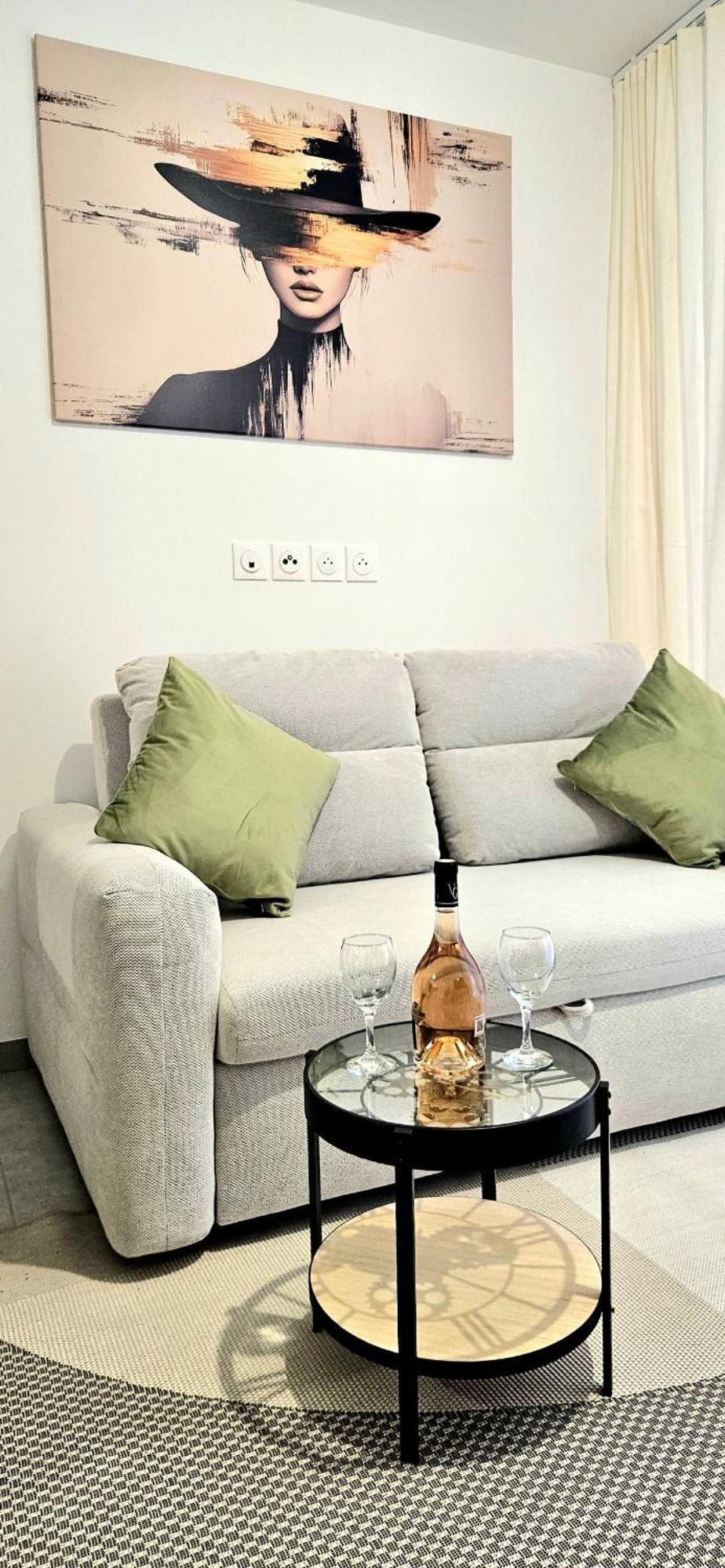 Center Nice, 10min Beach, Parking, Terrace, Direct Tram Apartment Nice