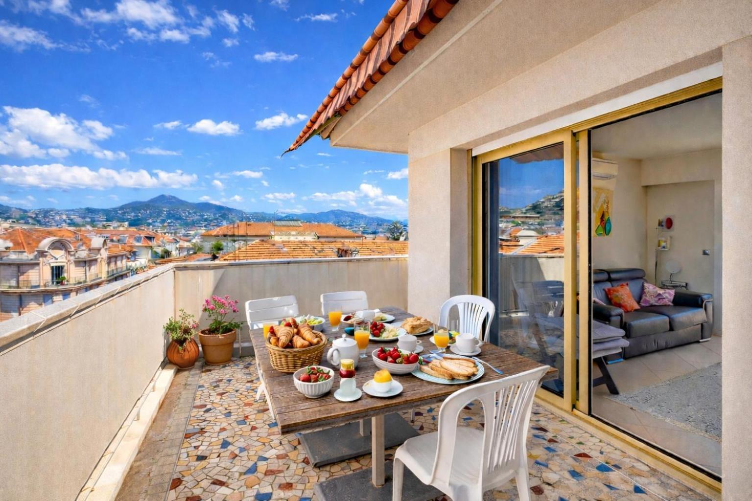 Penthouse D'exception Avec Terrasse Panoramique Appartement Nice