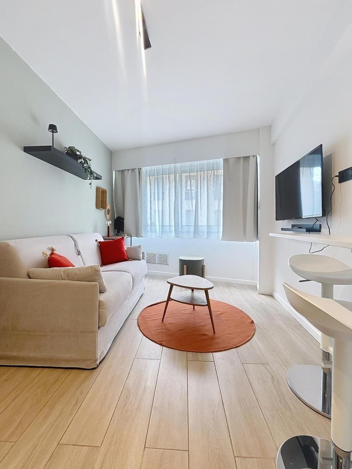 Apartment Studio Cosy Climatise Carre D 'Or De Nice