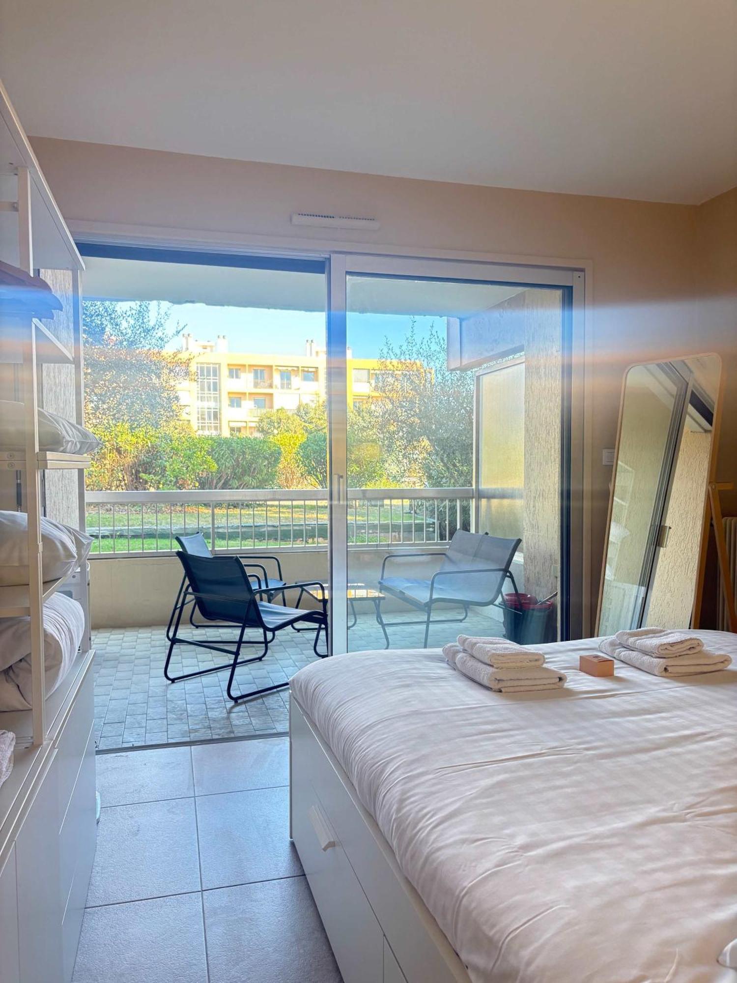 Le Ciel De Fabron Piscine Et Tennis Apartment *