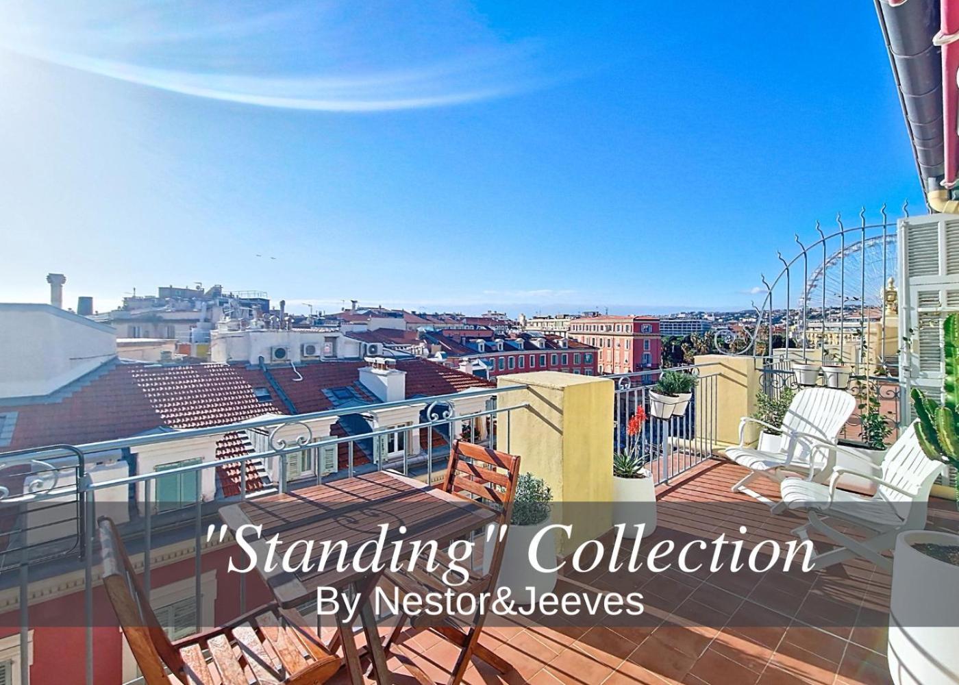 Nestor&jeeves - Riviera Jaures - Terrace - Close Old Town Nice