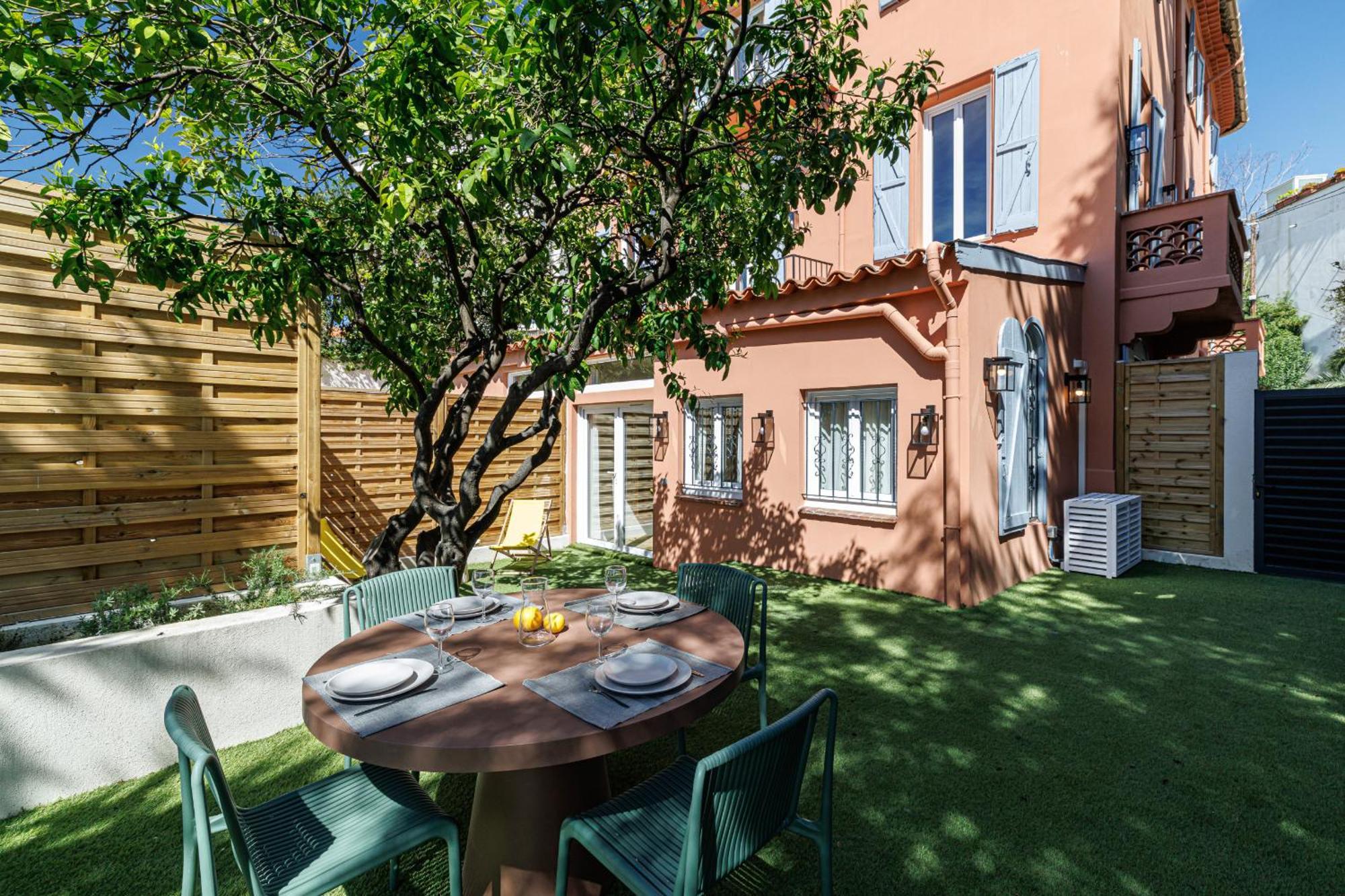 Apartment 62 Carnot Lot 2 - Un Havre De Paix Climatise Avec Jardin Et Jacuzzi *