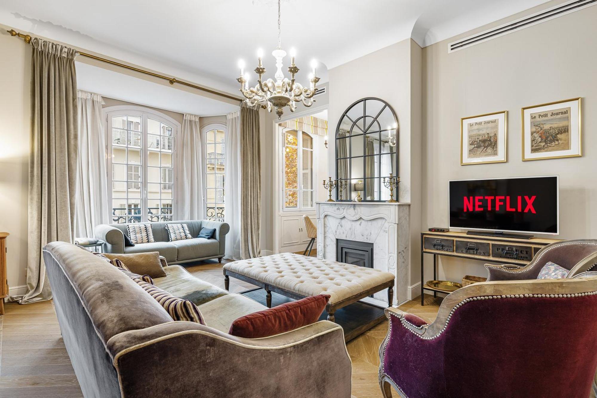 Renting - - Haussmann Luxury Sea Balcony Free Parking