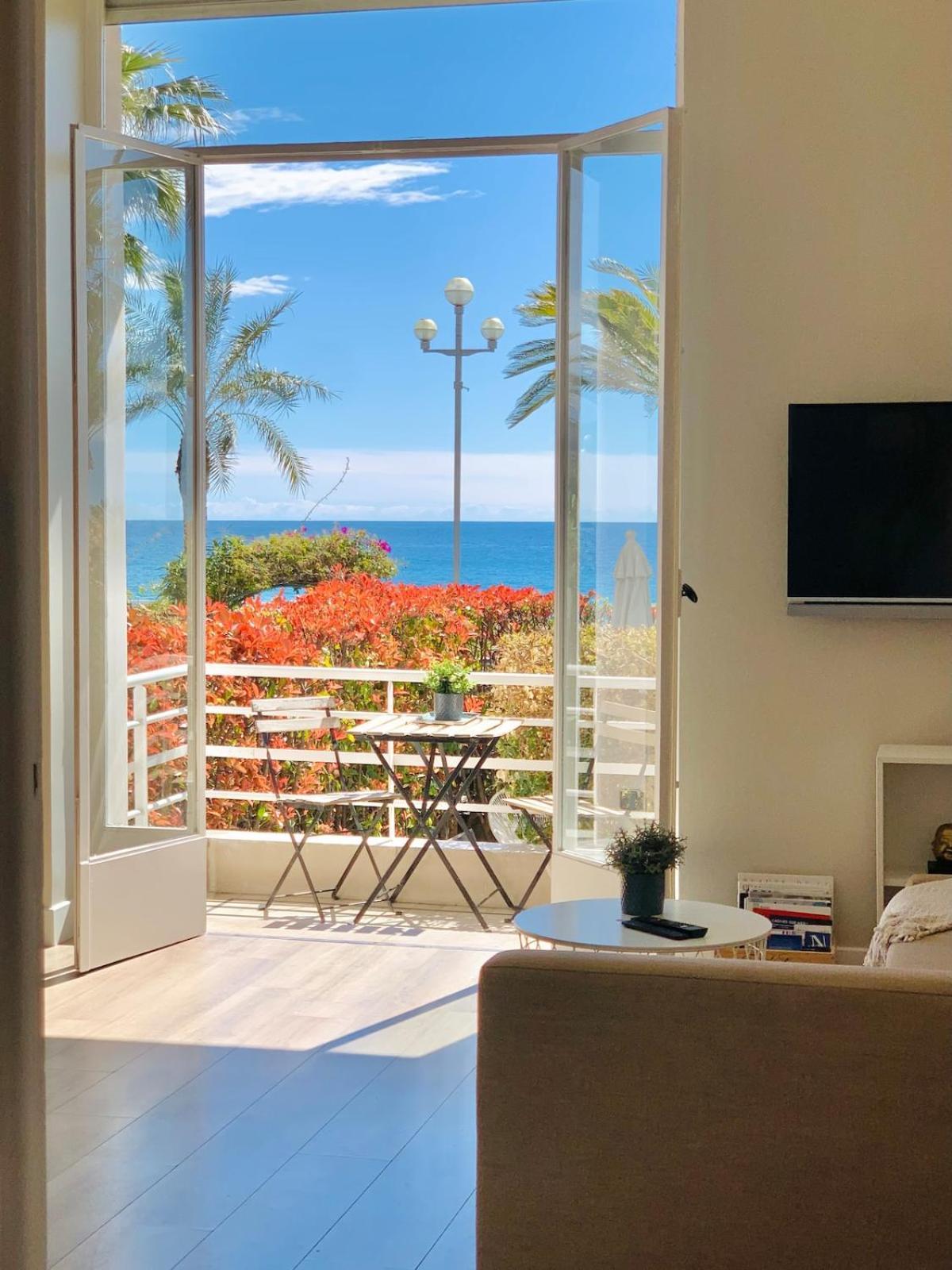 Apartment Stunning Flat With Sea View & Garden On Promenade Da Nice