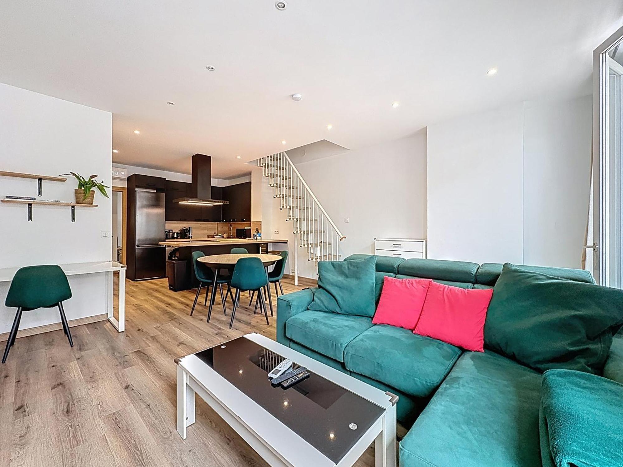 Spacieux 3p Riquier Terrasse Clim Parking Nice