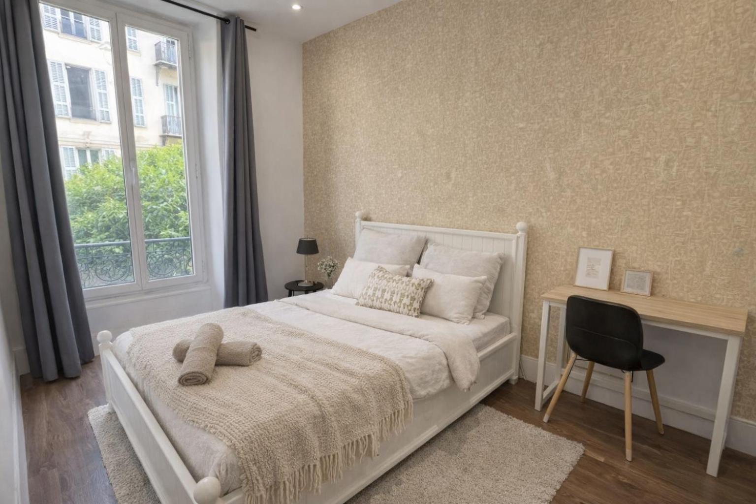 Raimbaldi Urban Gare - Spacieux T3 Climatise Au Coeur Du Centre-ville *