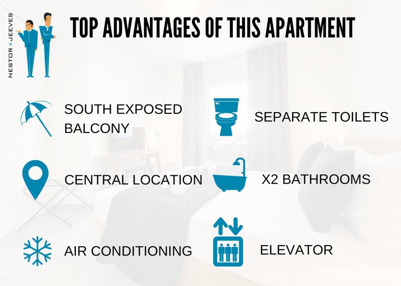 Nestor&jeeves - Gelato - Bright - Balcony Apartment