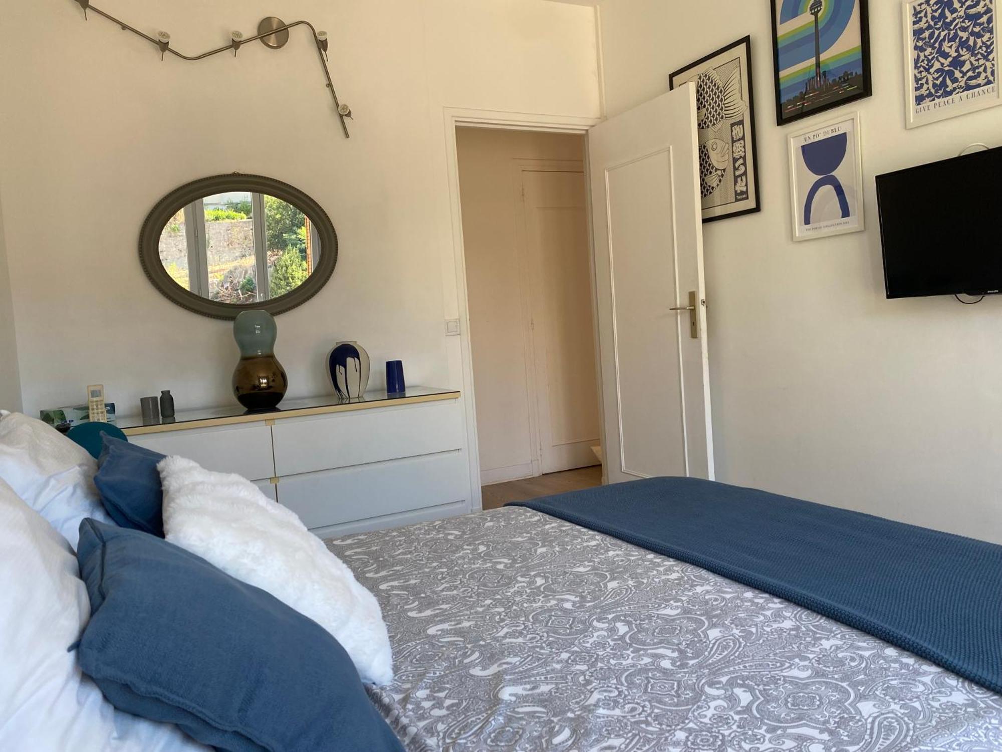 Apartment 3 Pieces 10 Min De La Et Du Tram Nice