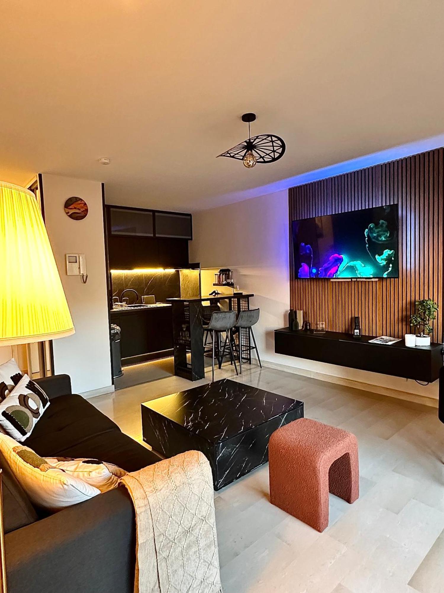 Superbe Climatise Avec Piscine, Terrasse Et Parking Prive - Proche Promenade Des