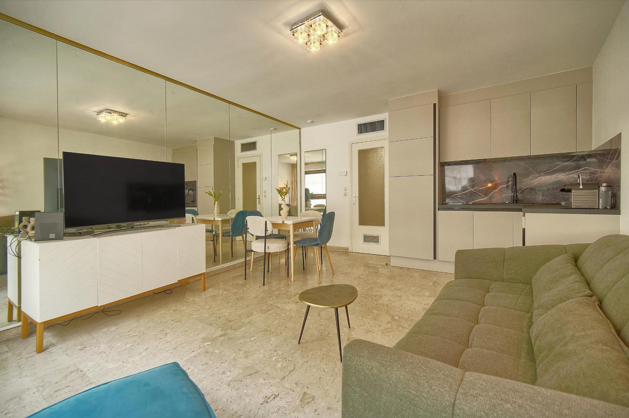 Frgk Massenet 'blue Riviera' Modern Comfort 1 Min From Promenade Des Apartment