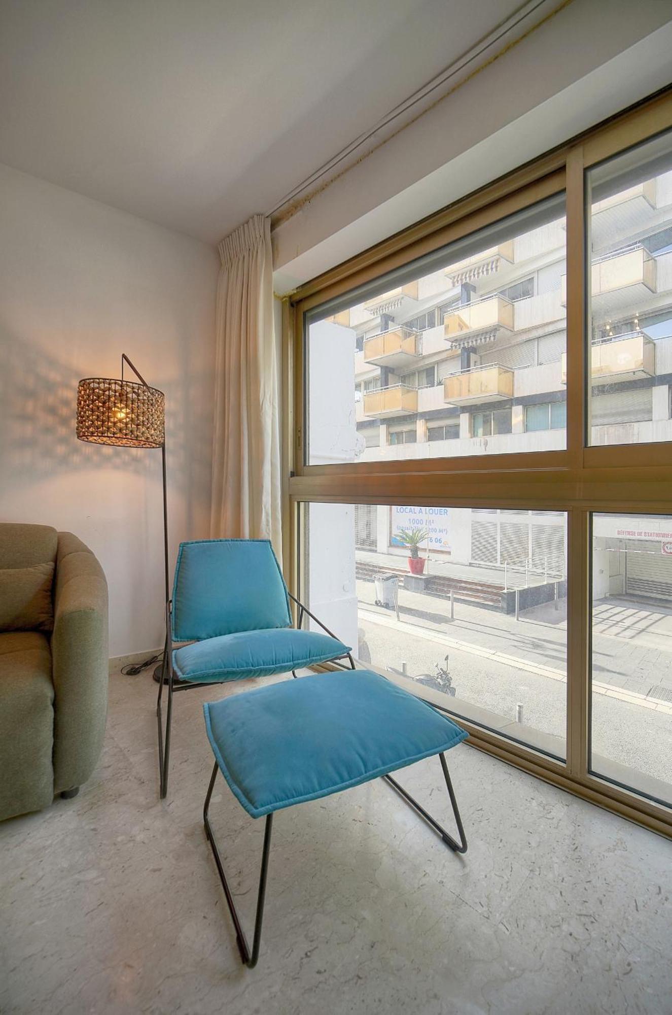 Frgk Massenet 'blue Riviera' Modern Comfort 1 Min From Promenade Des Apartment Nice