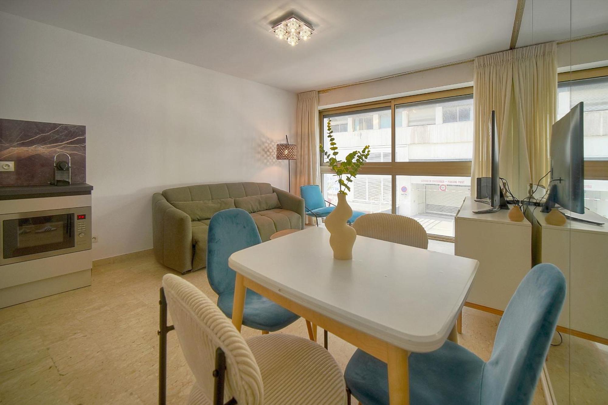 Frgk Massenet 'blue Riviera' Modern Comfort 1 Min From Promenade Des