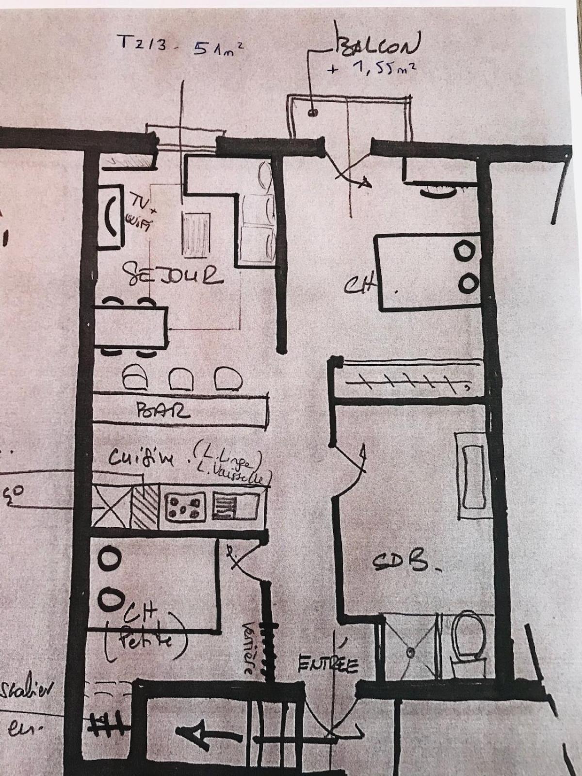 Apartment Cozy 50 M2 - Balcony & Air Conditioning! Heart Of Old