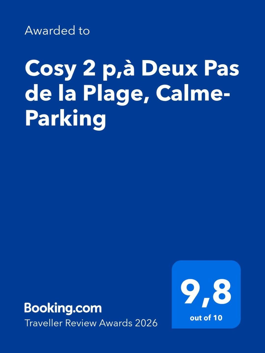 Apartment Cosy 2 P,a Deux Pas De La Plage, Calme-parking *
