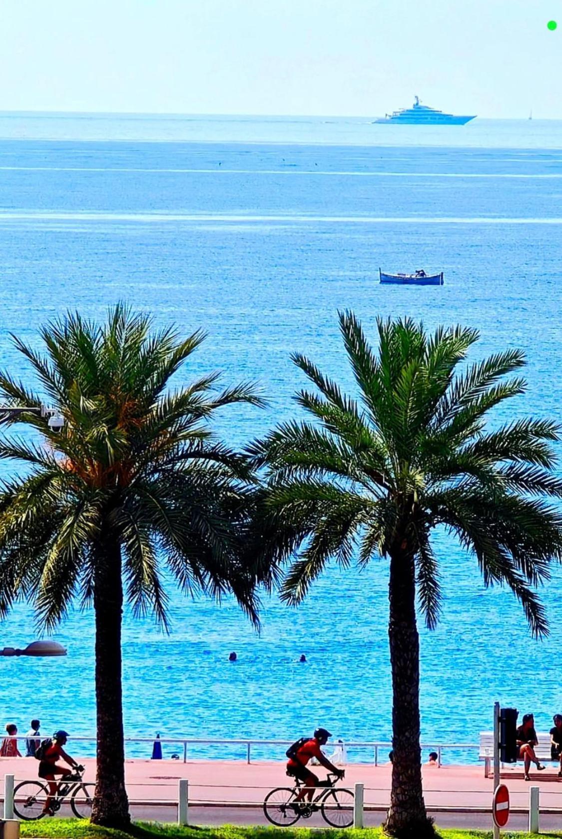 Sweet Sea View & Beachfront Next To Promenade Des Nice