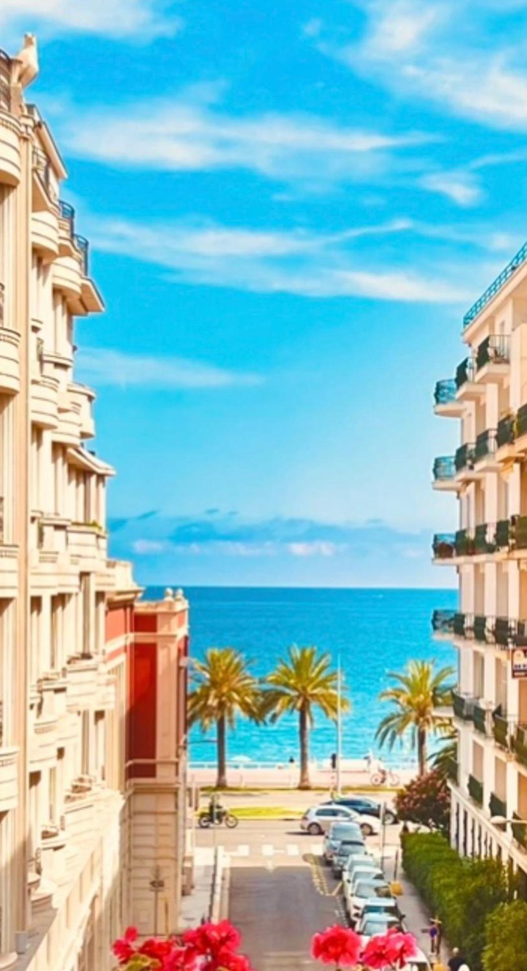Sweet Sea View & Beachfront Next To Promenade Des
