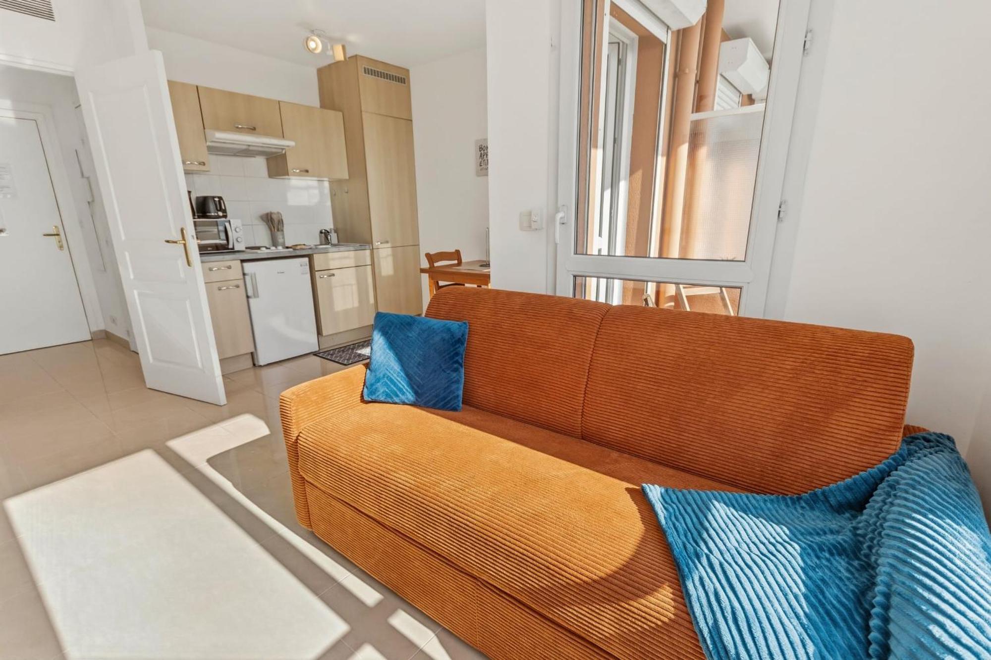 Apartment L'azur - Seaview - Ac - Tram - Wifi - Airport