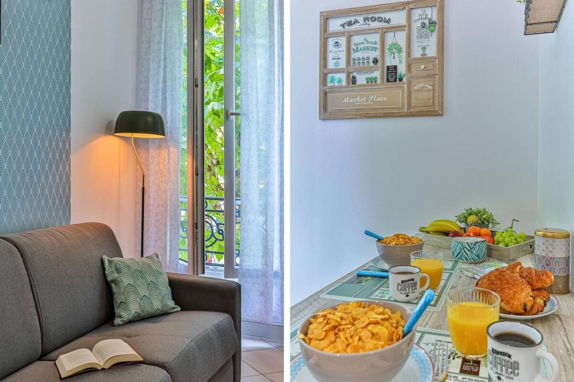 Apartment My Casa Grosso 1 Md - New 3 Minutes From The Sea Nice