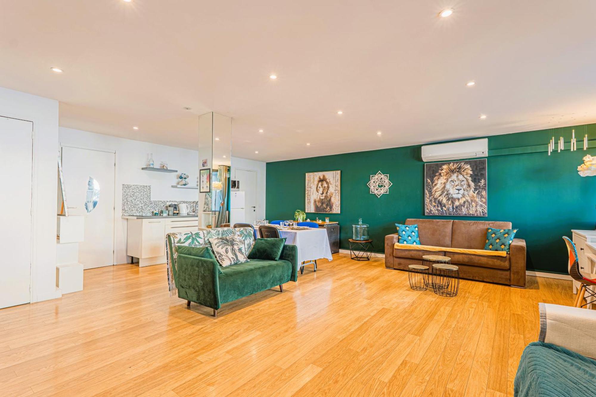 Loft - Tram - Promenade Des - Airport Apartment Nice