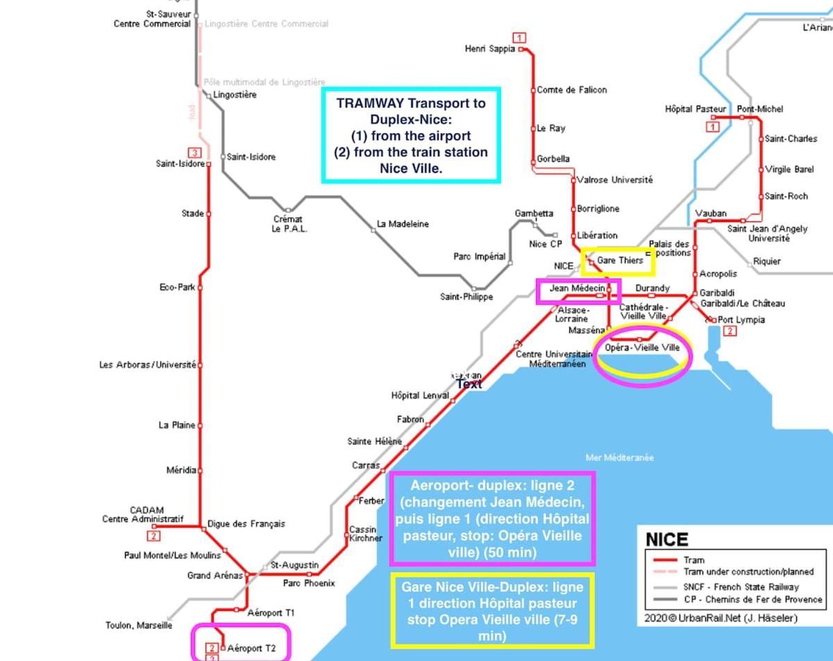 Charming Spacious Duplex Vieux Nice, 6 People Apartment *