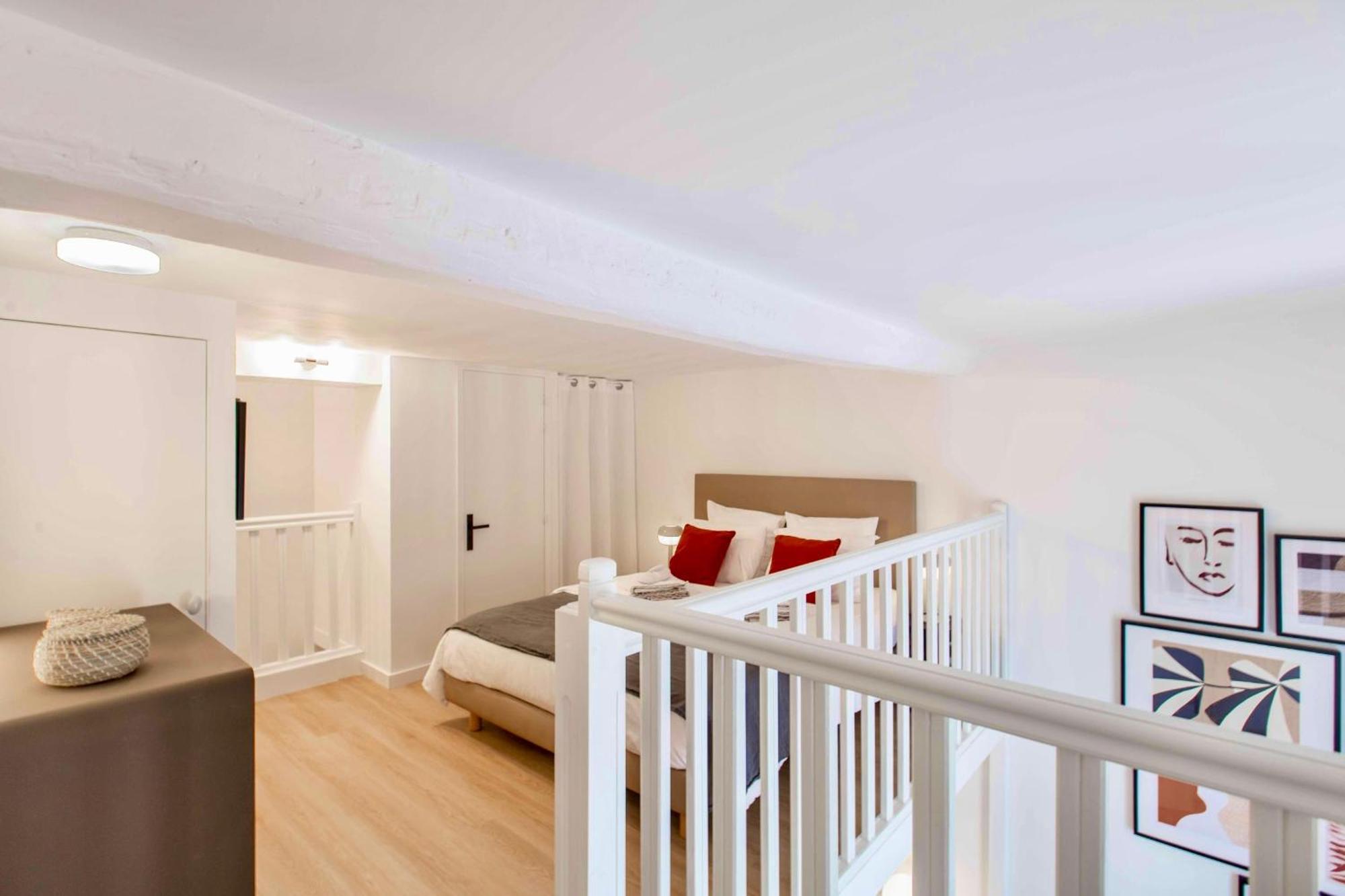 Suede Promenade Duplex At 1 Min From The Sea 2 Bathrooms Apartment *