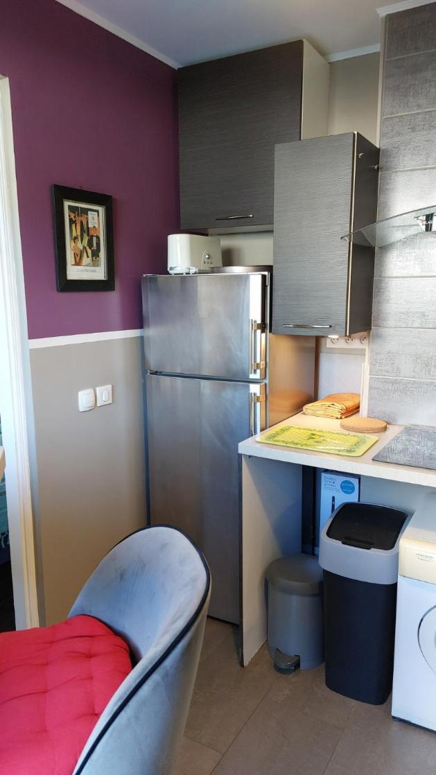 Appartement Cosy F1 Avec Grande Terrasse à 2 Pas Du Tramway