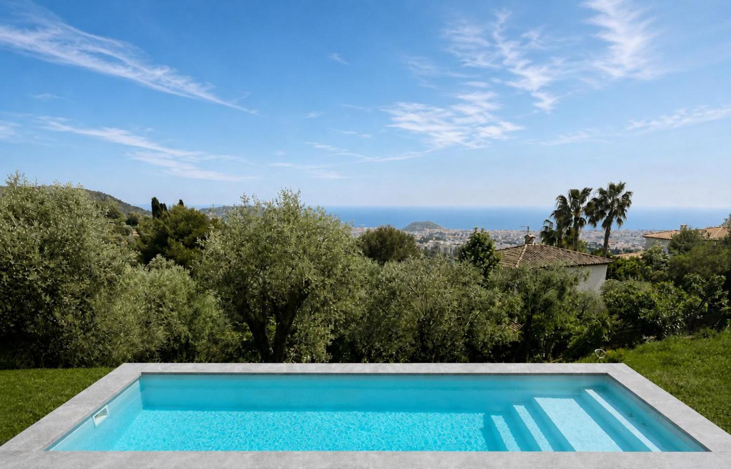 De Luxe Sur Les Collines Niçoises Hébergement de vacances