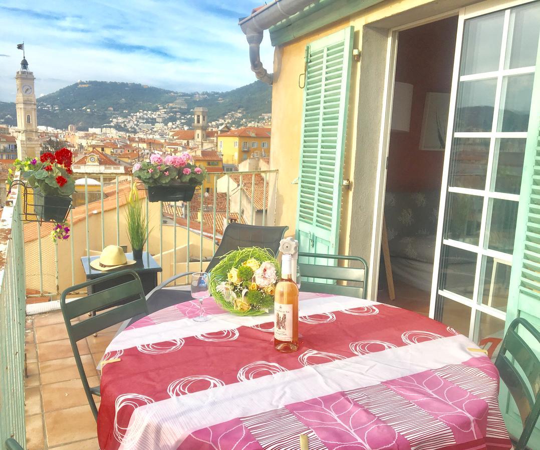 La Croix - F3, Terrasse Vue Panoramique, Vieux-nice Old Town And Terrace *