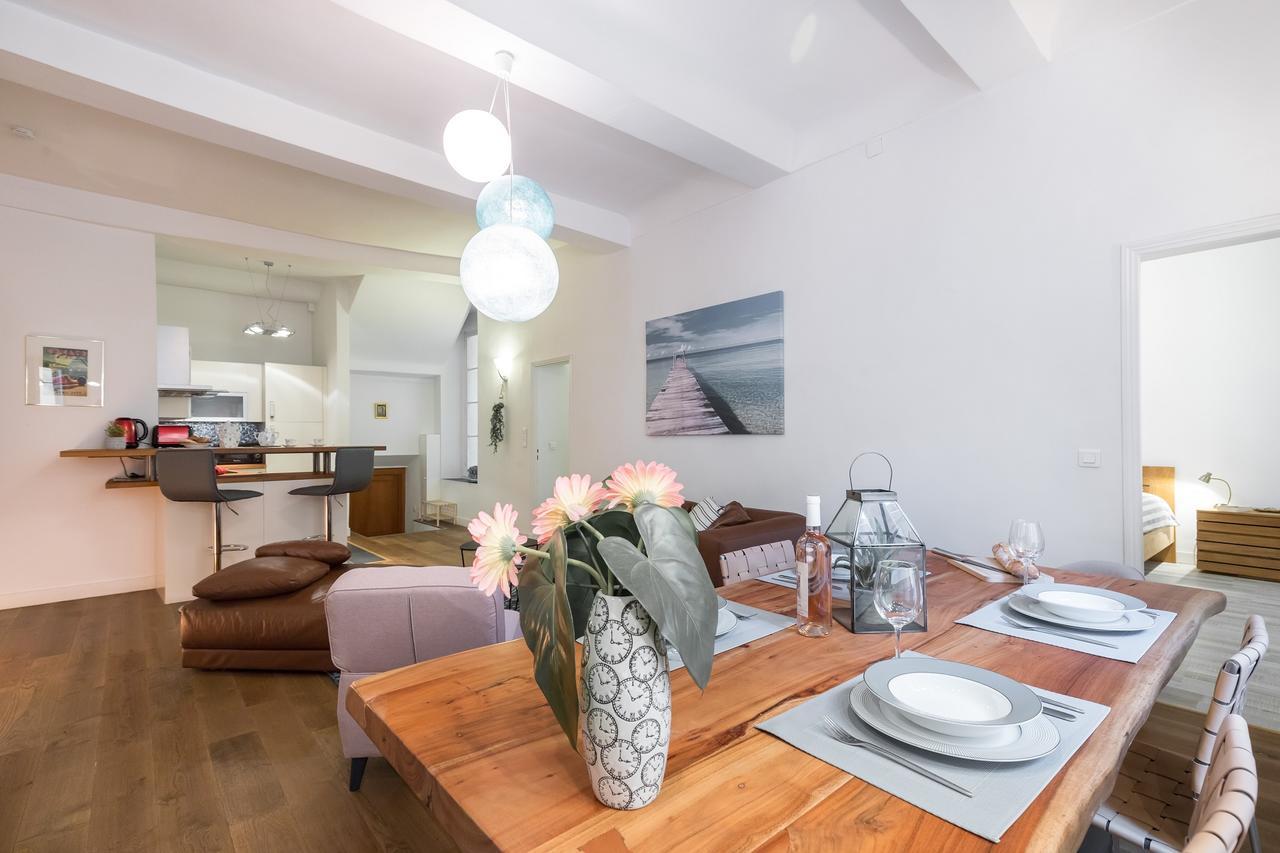 Pref 2 - F4 - Vaste Et Bourgeois ,3 Chambres, Ascenseur, Vx-nice Apartamento Nice