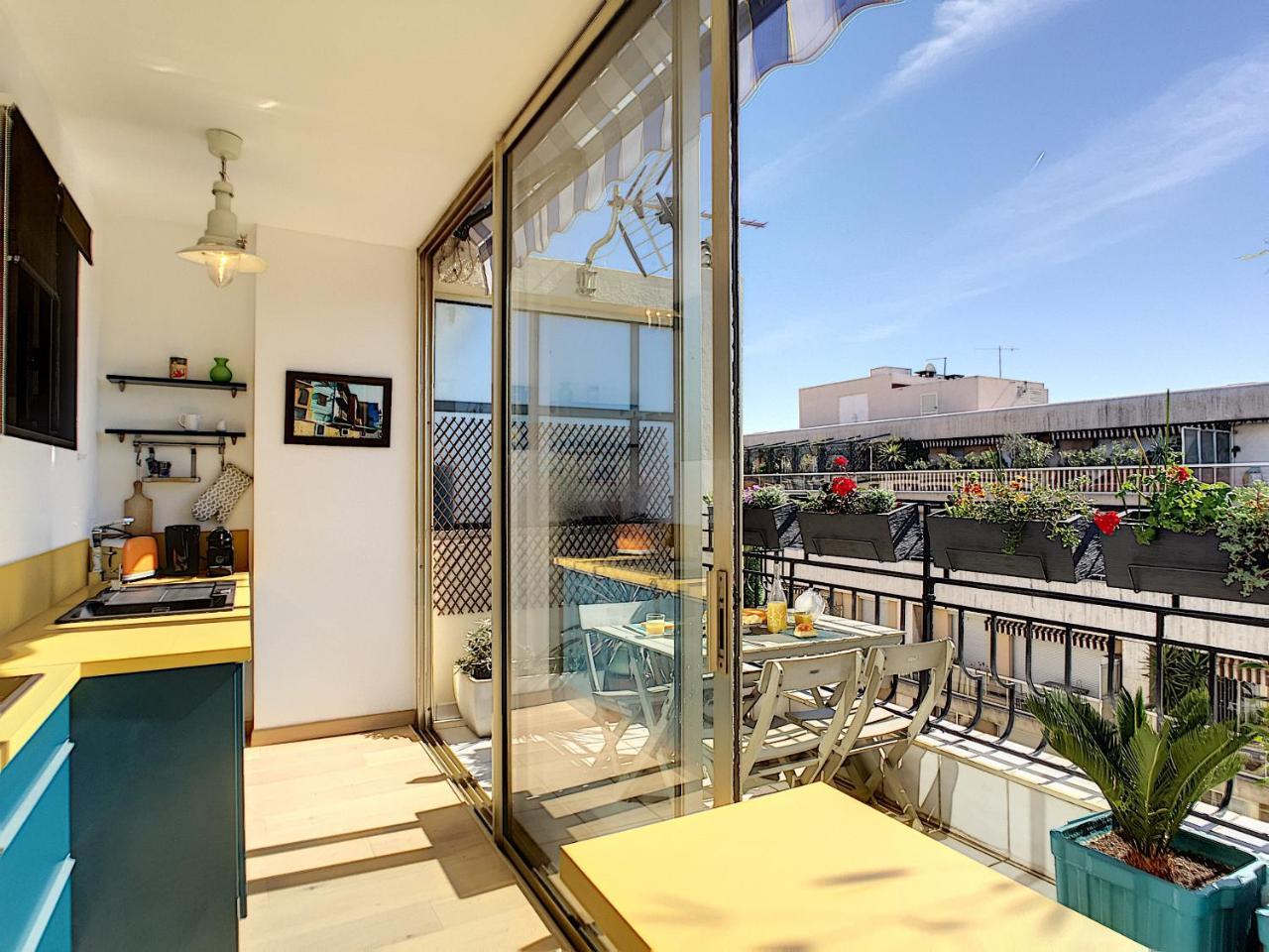 Nestor&jeeves - Toucan Duplex Terrace - Hyper Center - Floor Apartment *