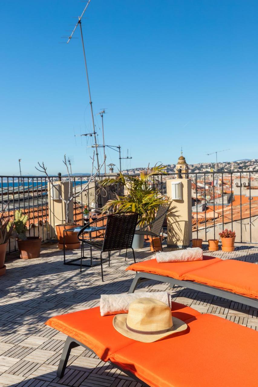 Apartment Le Chateau - The Beautiful Sight In Old Town, Private Terrace Nice
