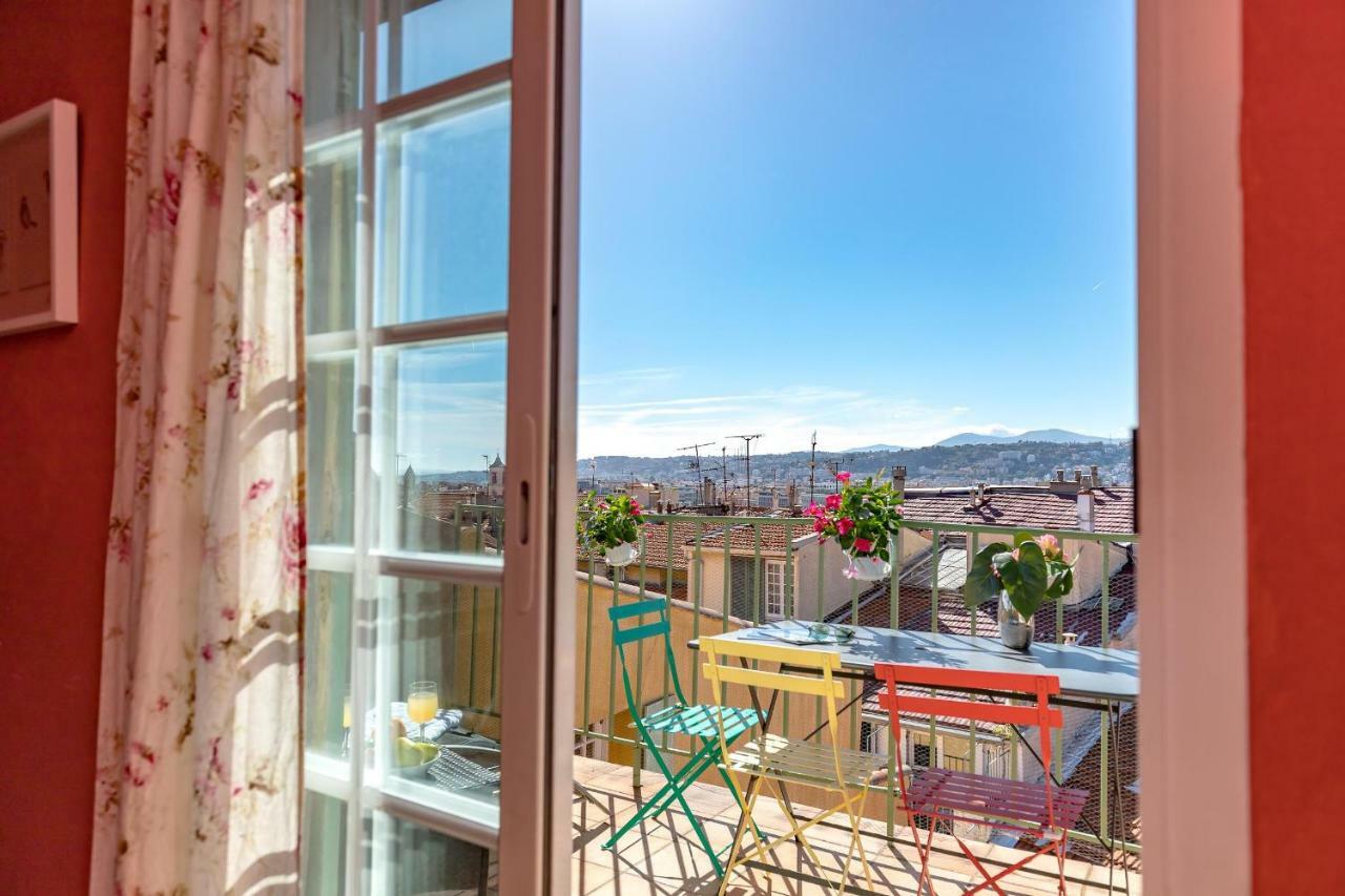Apartment La Croix - F3, Terrasse Vue Panoramique, Vieux-nice Old Town And Terrace Nice