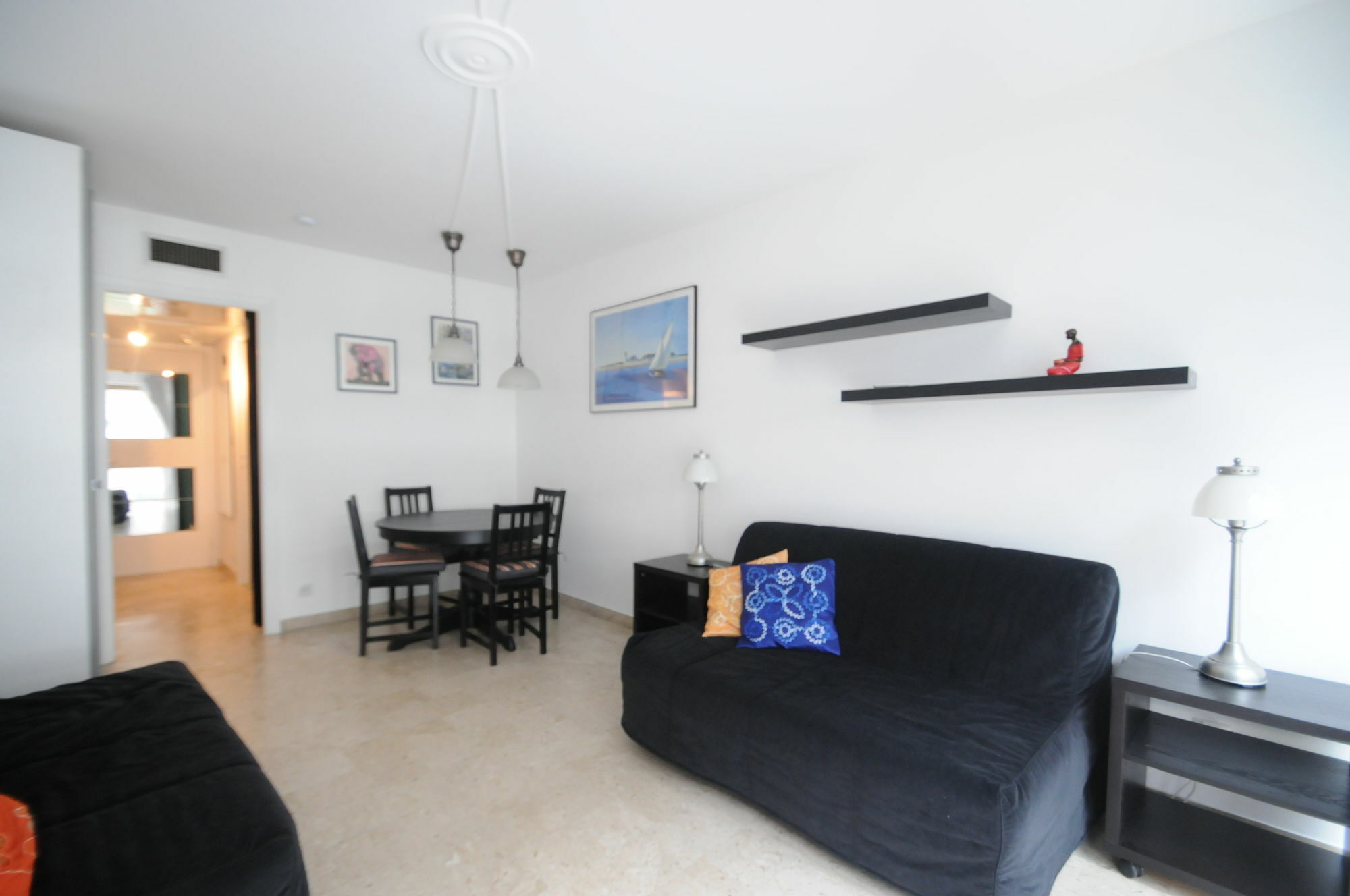 Black And White Apartment