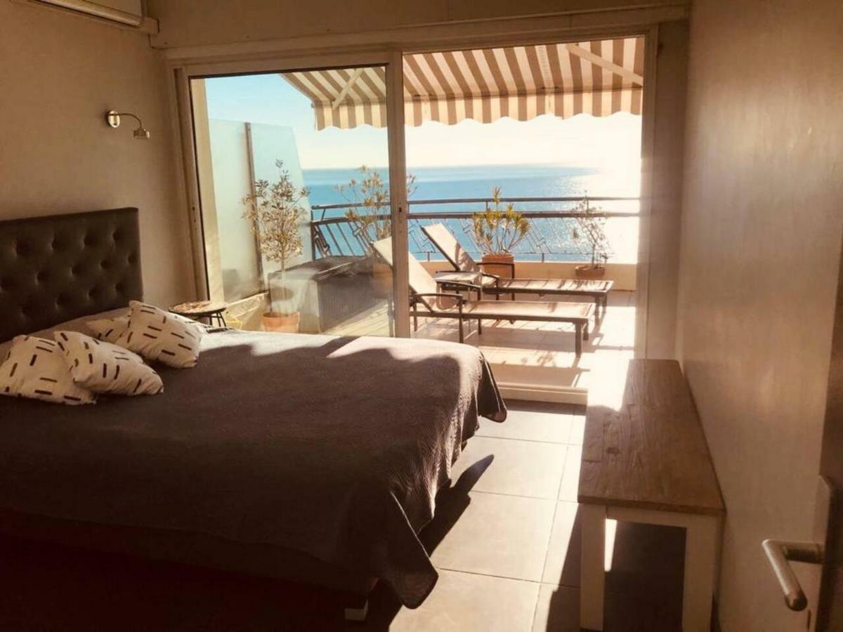 Apartment Amazing Top Floor Penthouse 30m2 Terrace, Front Sea View On Promenade Des Anglais Nice