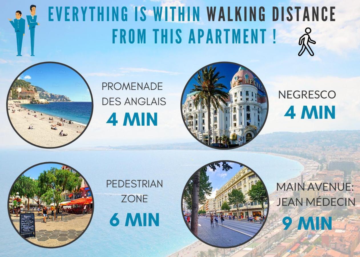 Nestor&jeeves - Berlioz - Downtown - Close Beaches Apartment *