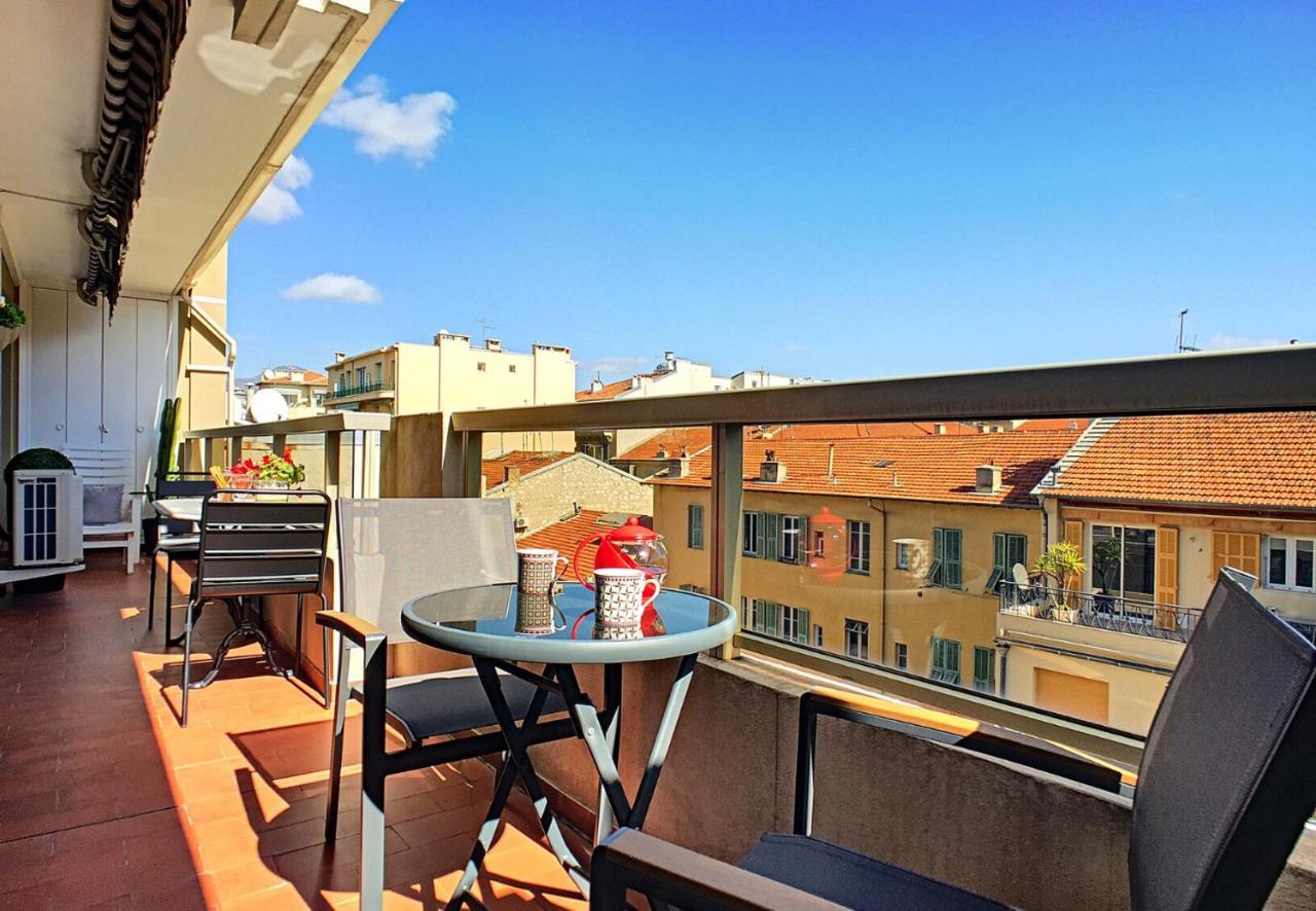 Nestor&jeeves - La Nissarde Terrasse - - Sea Glimpse - Very Close Sea Apartment