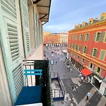 Nice Renting - 2 Massena - Luxury Loft - Balcony Massena Square View - Aircon
