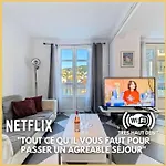 Apartment Superbe Grand 3 Pieces De 65 M2 -cosy -3 Mn Gare Riquier Nice