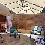 Nice- Gairaut - Jardin Prive- Grand F1 Lumineux-Piscine Collective