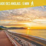 Charmant Appartement Avec Balcon, Pres De La Plage Et Promenade Des Anglais